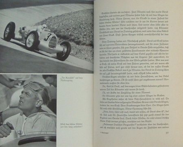 Beinhorn "Mein Mann der Rennfahrer" 1938 Rosemeyer-Biographie (9383)